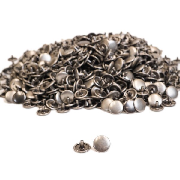 LTSP.Antique Nickel.Regular Cap.1000pk.01.jpg Line 20 Snap Parts Image